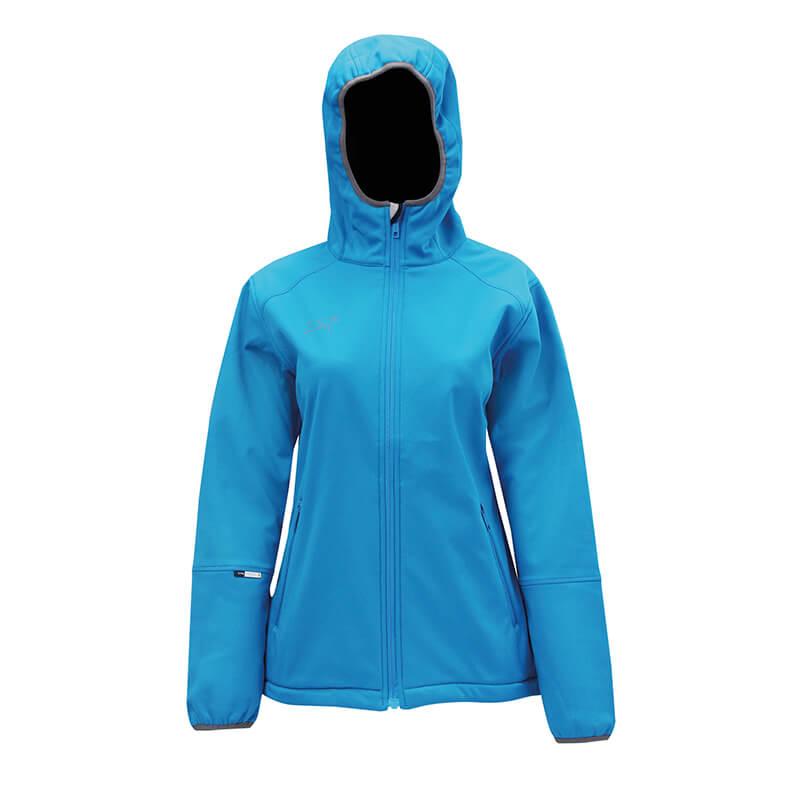 Sjekke Saxnäs Softshell Jacket With Hood, blue, 2117 hos SportGymButikken.no