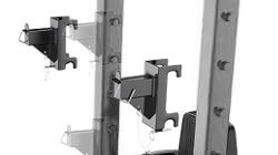Justerbara j-krokar | Power Tower Pull-Up Station PT250, inSPORTline