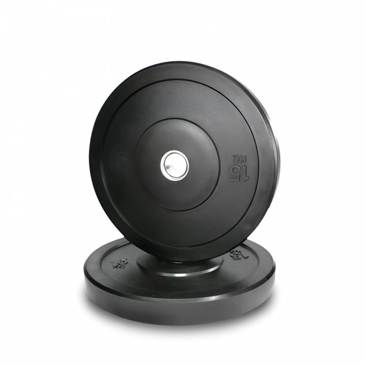 Sjekke Bumper Vektskiver Basic, 2 x 15 kg, JTC Power hos SportGymButikken.no
