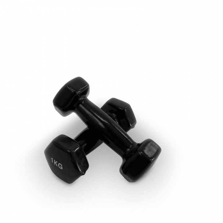 Sjekke Vinylmanual Black, 2 x 1 kg, JTC Power hos SportGymButikken.no
