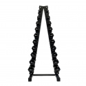Vinylmanualsett Black & Manualstativ, 10-par: 1 - 10 kg, JTC Power