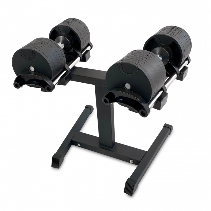 Sjekke Justerbare manualer med stativ, 2 x 2-32 kg, JTC Power hos SportGymButikk