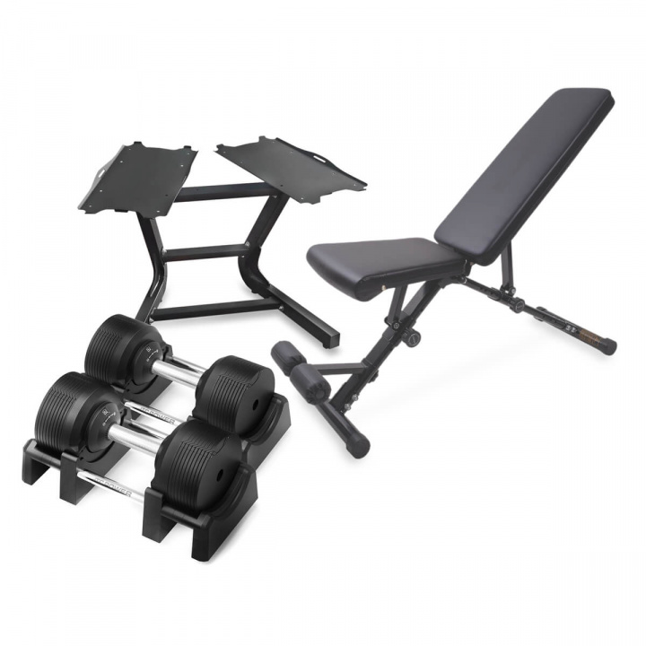Manualpakke 32,5 kg AB20, Manualer, stativ og benk i gruppen Styrke / Pakke / Manualpakke hos Sportgymbutikken.no (12-450-325-P3)
