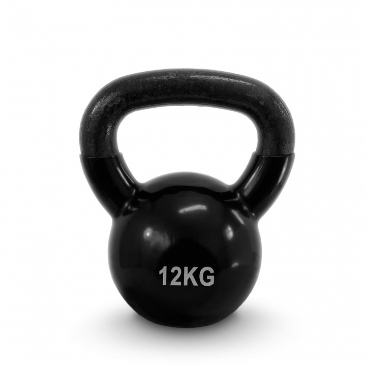 Sjekke Kettlebell Vinyl, 12 kg, JTC Power hos SportGymButikken.no