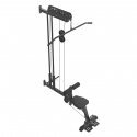Lat pulldown / Seated Row, Veggmontert med sete, Marbo Sport