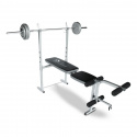 Benk med stativ og vektstang, 30 kg, JTC Power