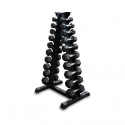 Hexmanualsett med stativ, 10-par: 2 - 12.5 kg, JTC Power