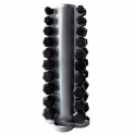 Hexmanualsett med stativ, 10-par: 1 - 10 kg, JTC Power