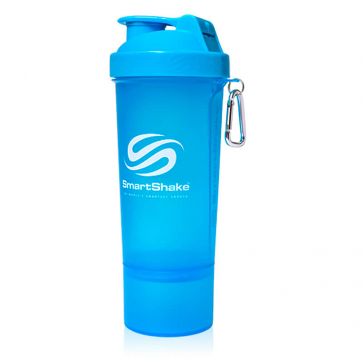Sjekke Smart Shake Slim, neon blue hos SportGymButikken.no