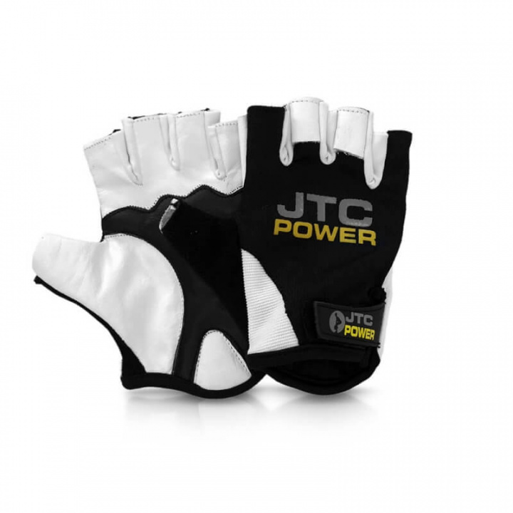 Sjekke Lifting Gloves, black/white, JTC Power hos SportGymButikken.no