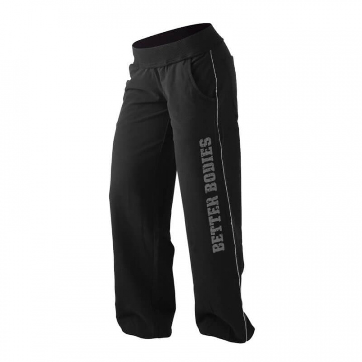 Sjekke Baggy Soft Pant, black, Better Bodies hos SportGymButikken.no