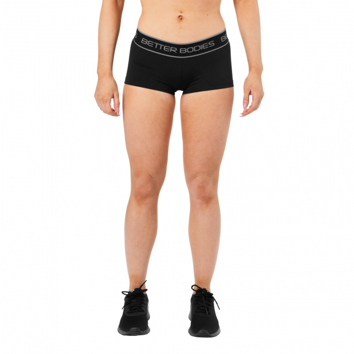 Sjekke Fitness Hotpant, black, Better Bodies hos SportGymButikken.no