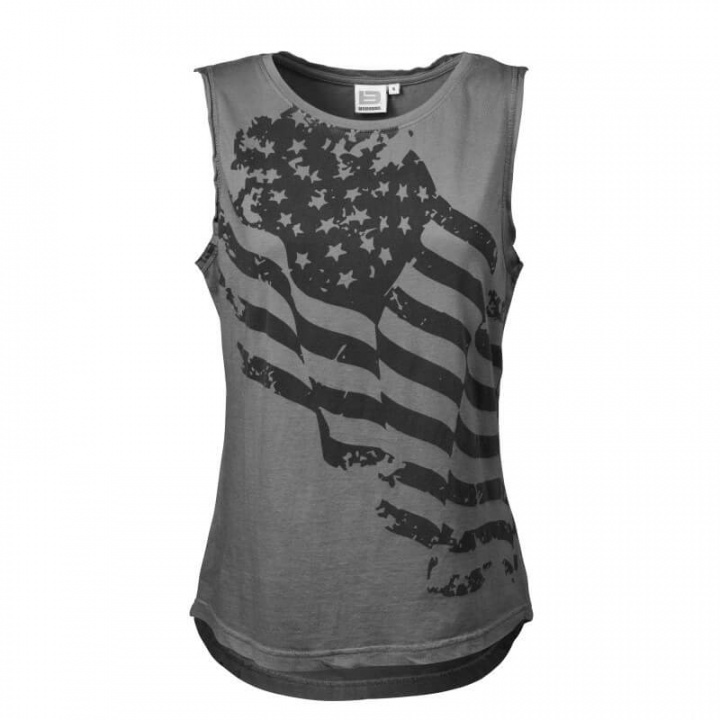 Sjekke Women's Street Tank, smoke grey, Better Bodies hos SportGymButikken.no