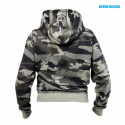 Heavy Street Hoodie, green camo print, Better Bodies