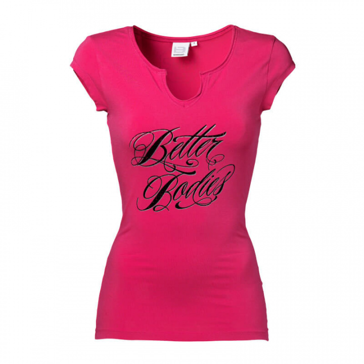 Sjekke Raw Energy Tee, hot pink, Better Bodies hos SportGymButikken.no