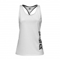 Women\'s Mesh T-back, white/grey, Better Bodies
