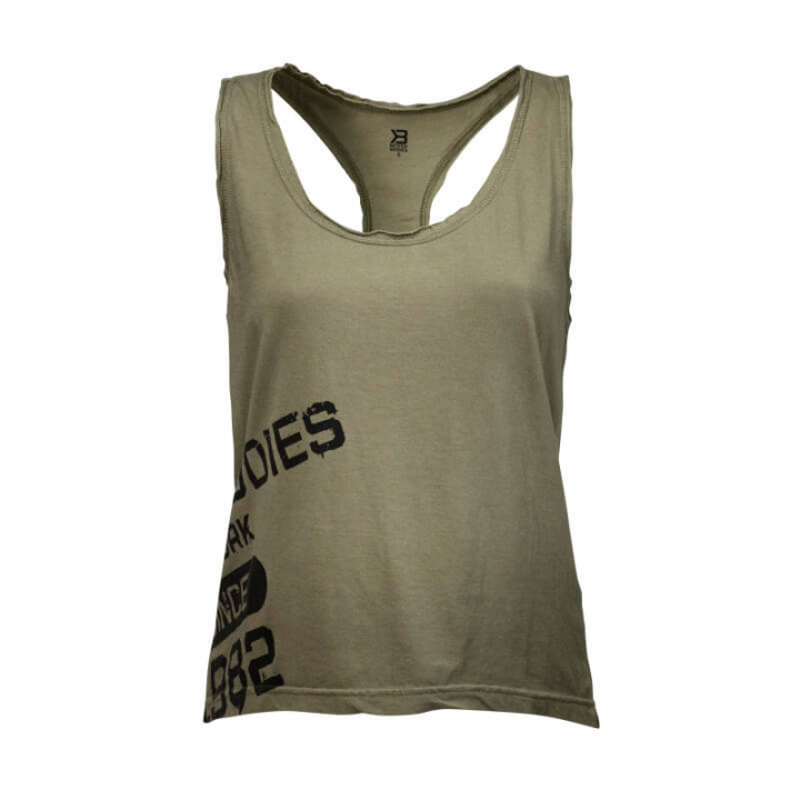 Sjekke Leisure Raw T-back, wash green, Better Bodies hos SportGymButikken.no