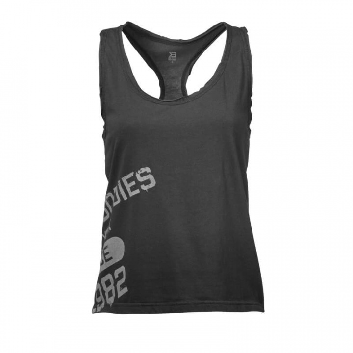 Sjekke Leisure Raw T-back, wash black, Better Bodies hos SportGymButikken.no