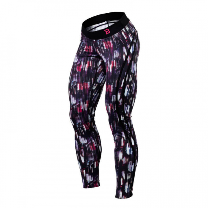 Sjekke Manhattan Tights, multi print, Better Bodies hos SportGymButikken.no