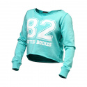 Cropped Sweater, light aqua, Better Bodies