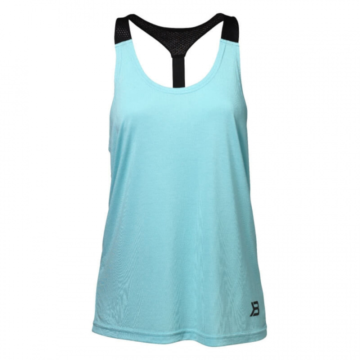 Sjekke Loose Fit Tank, light aqua, Better Bodies hos SportGymButikken.no