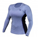 Performance Shape Long Sleeve, purple melange, Better Bodies