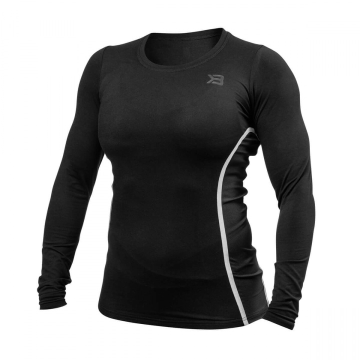 Sjekke Performance Shape Long Sleeve, black, Better Bodies hos SportGymButikken.