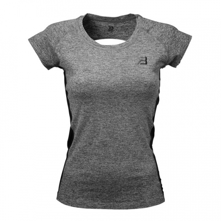 Sjekke Performance Soft Tee, antracite melange, Better Bodies hos SportGymButikk