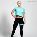 Cropped Tee, light aqua, Better Bodies