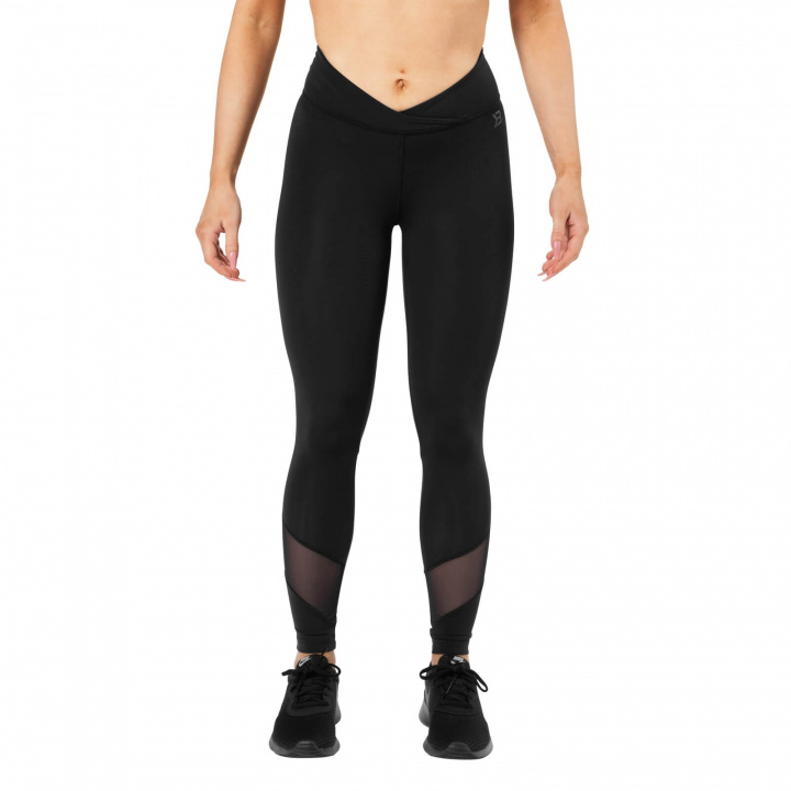 Sjekke Wrap Tights, black, Better Bodies hos SportGymButikken.no