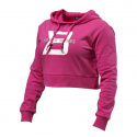 Cropped Hoodie, hot pink, Better Bodies