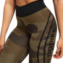 Camo High Tights, dark green camo, Better Bodies