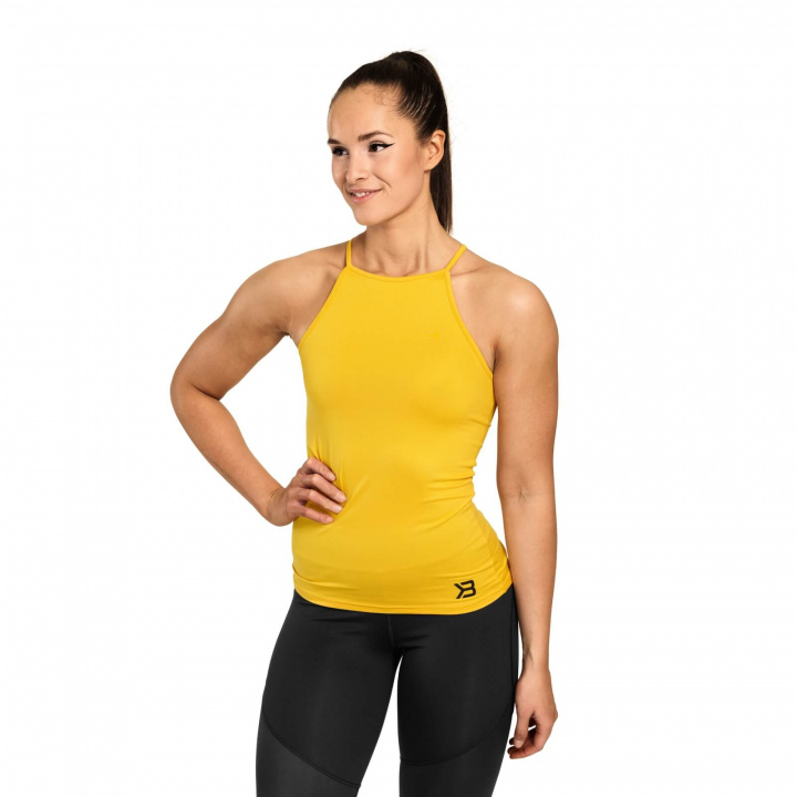 Sjekke Performance Halter, yellow, Better Bodies hos SportGymButikken.no