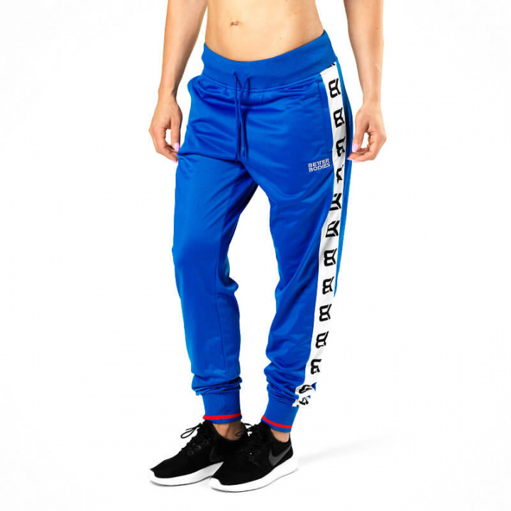 Sjekke Trinity Track Pants, strong blue, Better Bodies hos SportGymButikken.no