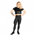Astoria Cropped Tee, black, Better Bodies