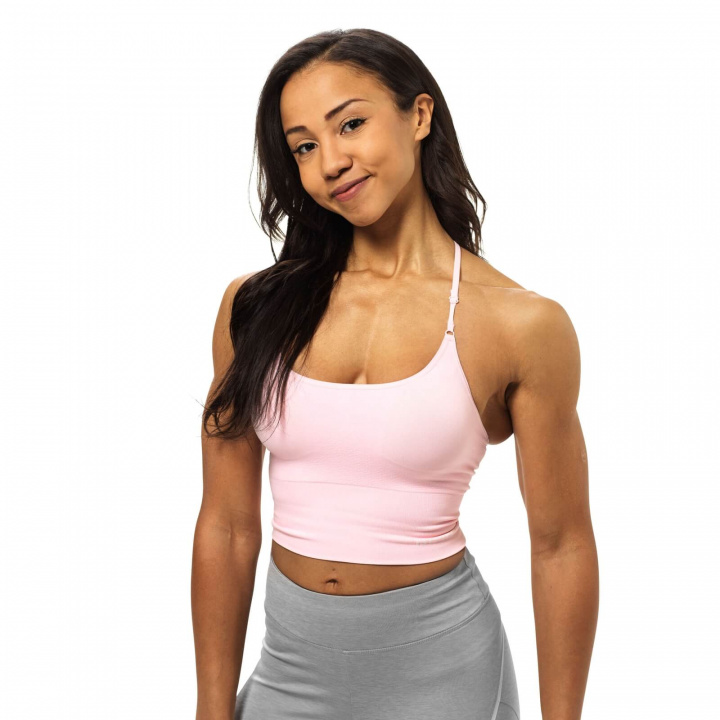 Sjekke Astoria Seamless Bra, pale pink, Better Bodies hos SportGymButikken.no