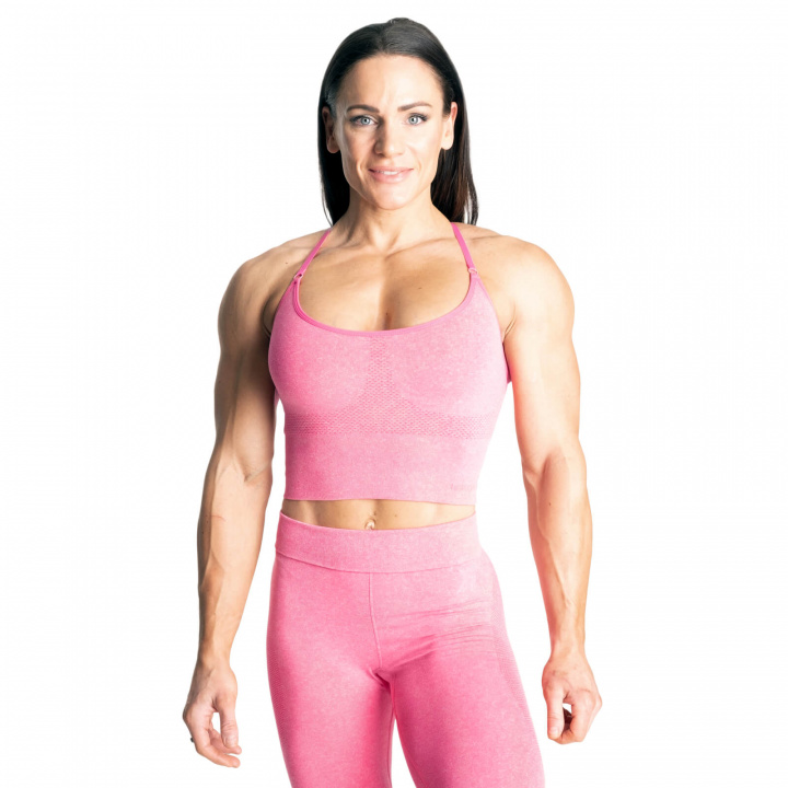 Sjekke Astoria Seamless Bra, hot pink melange, Better Bodies hos SportGymButikke