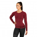 Nolita Seamless Ls, sangria red, Better Bodies