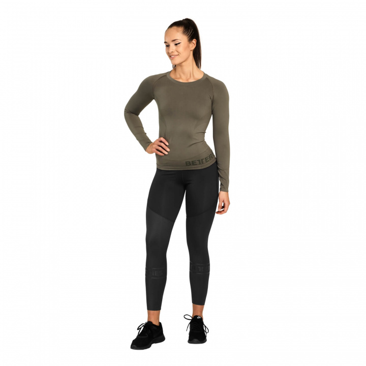 Sjekke Nolita Seamless Ls, wash green, Better Bodies hos SportGymButikken.no