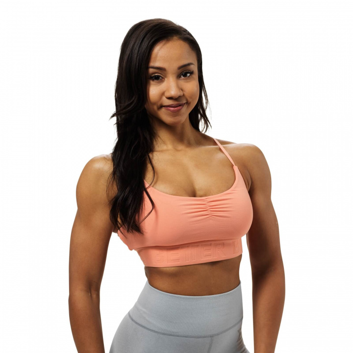 Sjekke Chelsea Sports Bra, peach, Better Bodies hos SportGymButikken.no