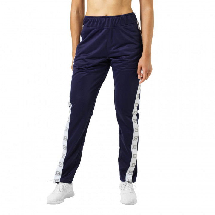 Sjekke Bowery Track Pants, dark navy, Better Bodies hos SportGymButikken.no