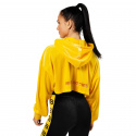 Chrystie Crop Hoodie, yellow, Better Bodies