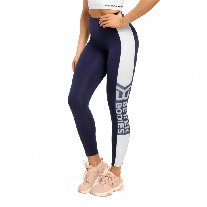 Sjekke Chrystie High Tights, dark navy, Better Bodies hos SportGymButikken.no