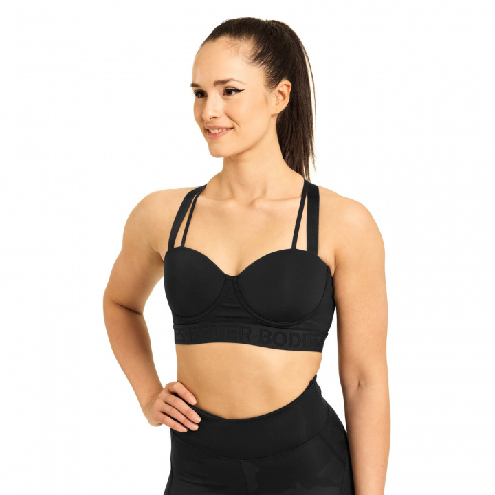 Sjekke Waverly Sports Bra, black, Better Bodies hos SportGymButikken.no