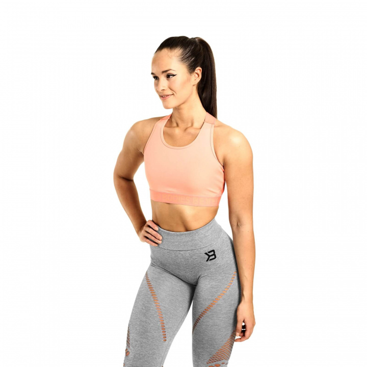 Sjekke Waverly Elastic Bra, peach, Better Bodies hos SportGymButikken.no