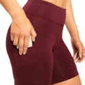 Chrystie Shorts, deep maroon, Better Bodies