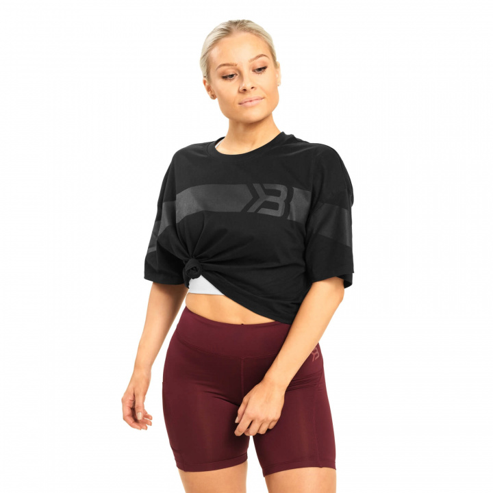 Sjekke Chrystie Tee, wash black, Better Bodies hos SportGymButikken.no