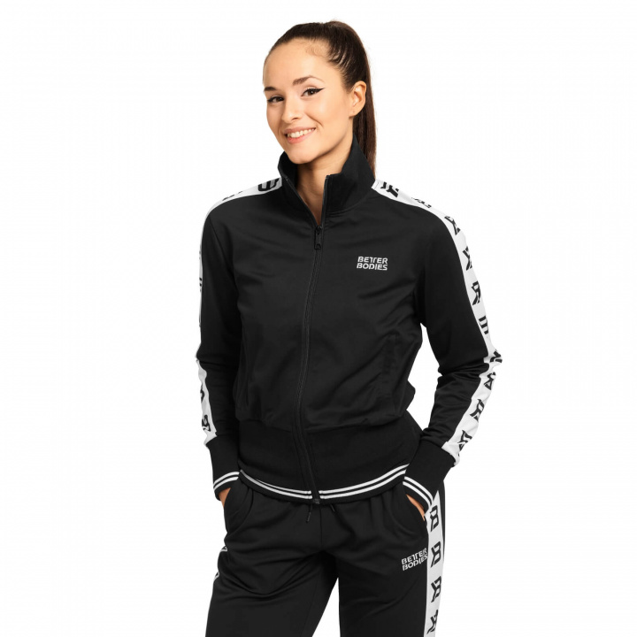 Sjekke Chelsea Track Jacket, black, Better Bodies hos SportGymButikken.no