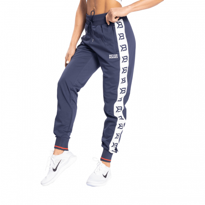 Sjekke Chelsea Track Pants, dark navy, Better Bodies hos SportGymButikken.no