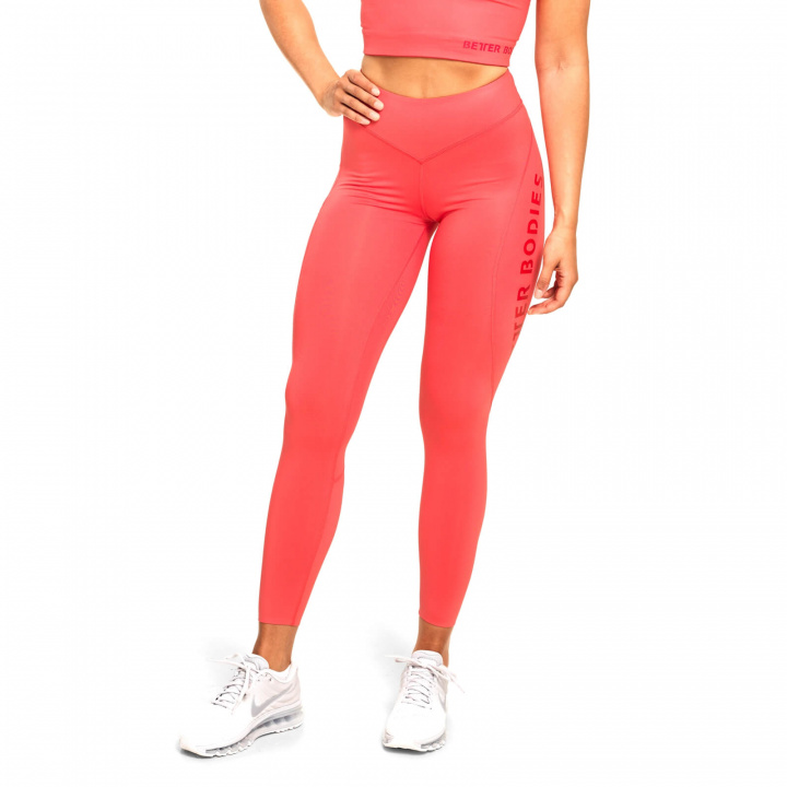 Sjekke Vesey Tights, coral, Better Bodies hos SportGymButikken.no